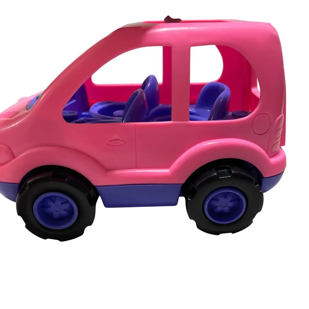 Fisher‎ Price 2002 Working Little People Pink Musical SUV Open & Close